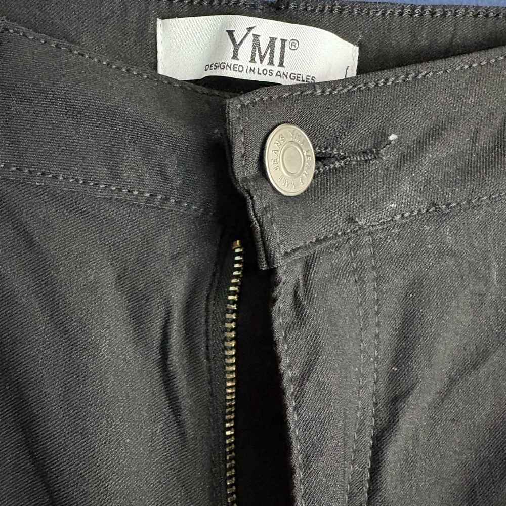 YMI Charcoal Denim Pants - Picture 3 of 6